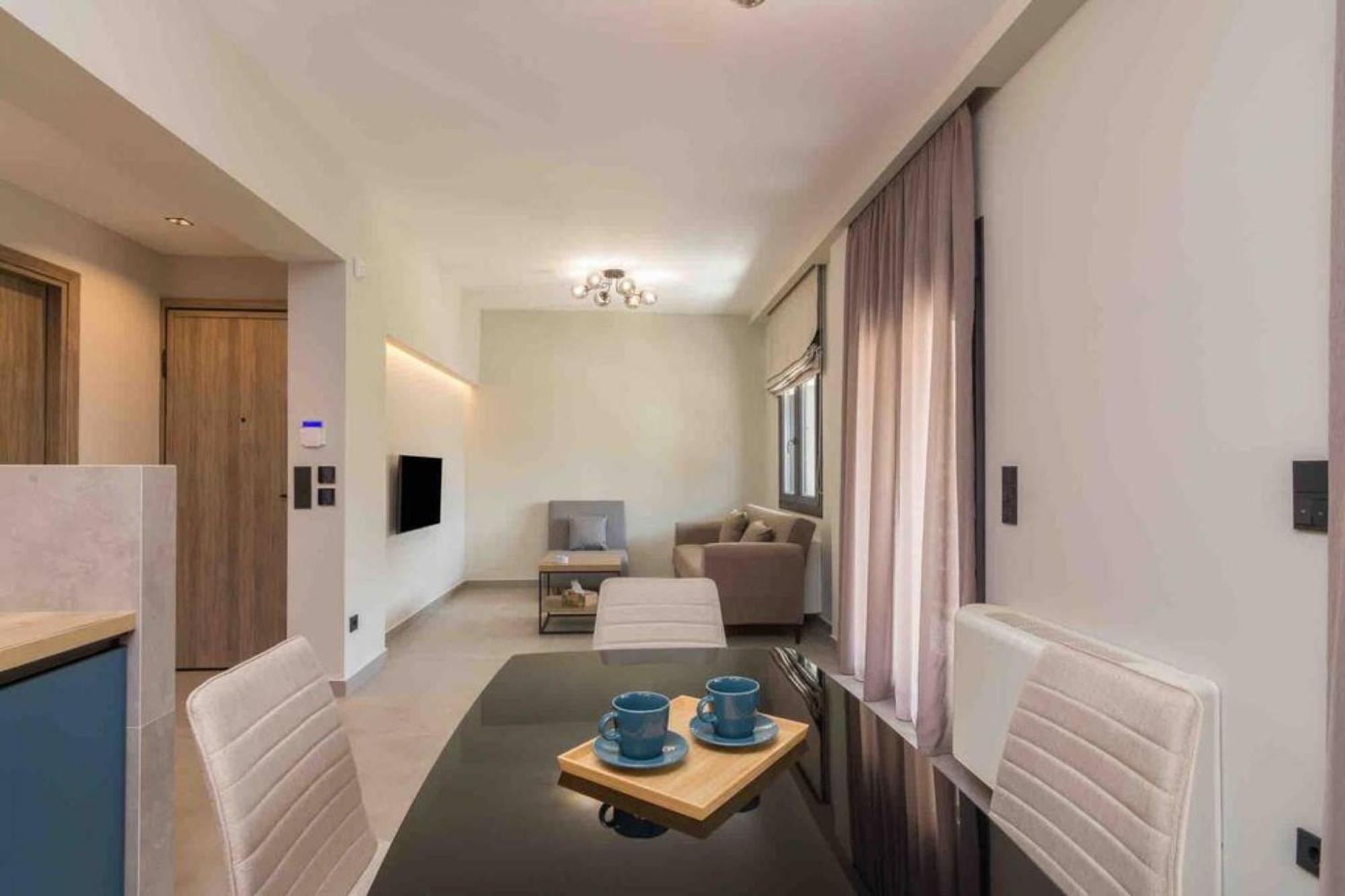 Apartmán Blue Pearl At Glufada Sea Side Atény Exteriér fotografie