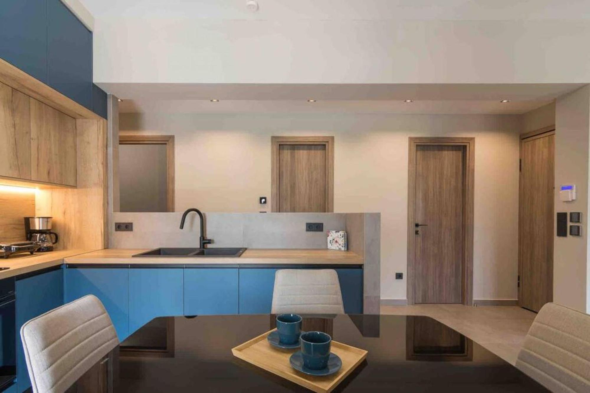 Apartmán Blue Pearl At Glufada Sea Side Atény Exteriér fotografie
