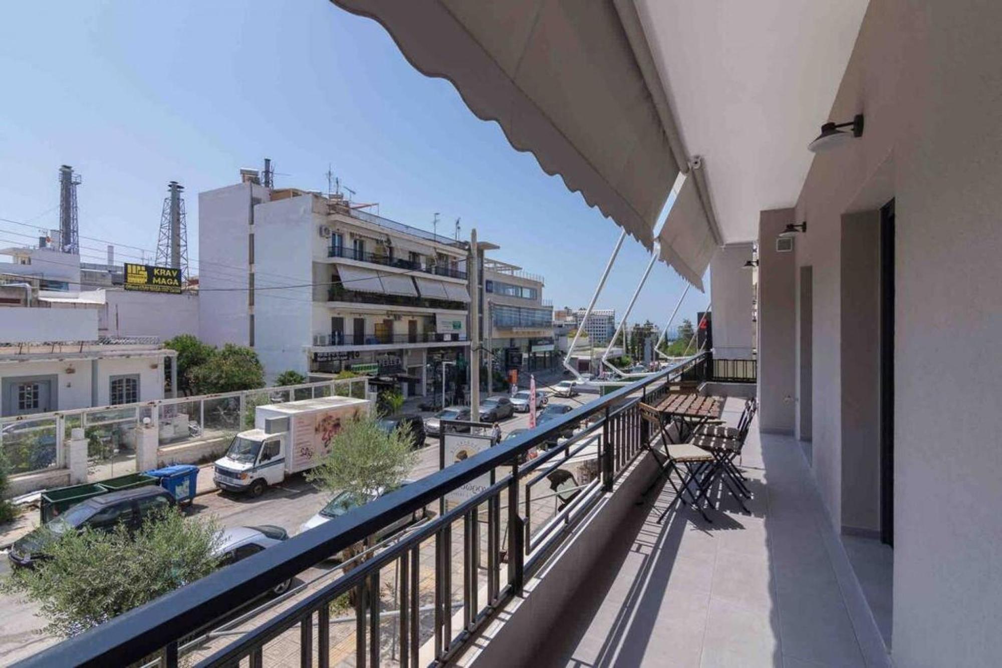 Apartmán Blue Pearl At Glufada Sea Side Atény Exteriér fotografie