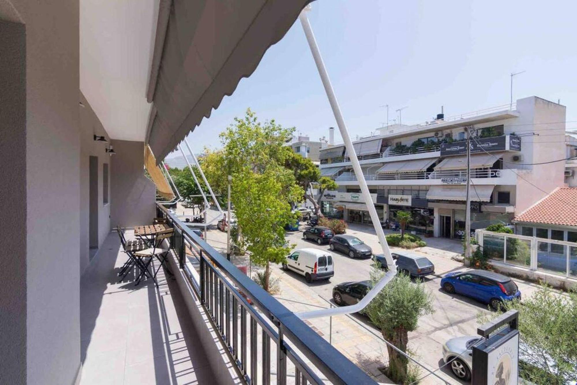 Apartmán Blue Pearl At Glufada Sea Side Atény Exteriér fotografie